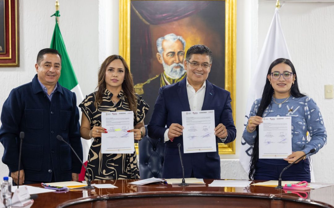 FIRMAN COACALCO Y COESPO CONVENIO PARA ATENCIÓN DEL ADULTO MAYOR