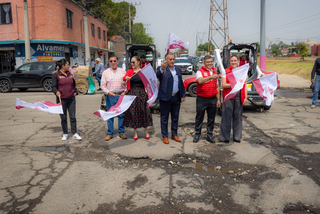 INICIAN TRABAJOS DE REHABILITACIÓN EN AVENIDA MEXIQUENSE EN COACALCO