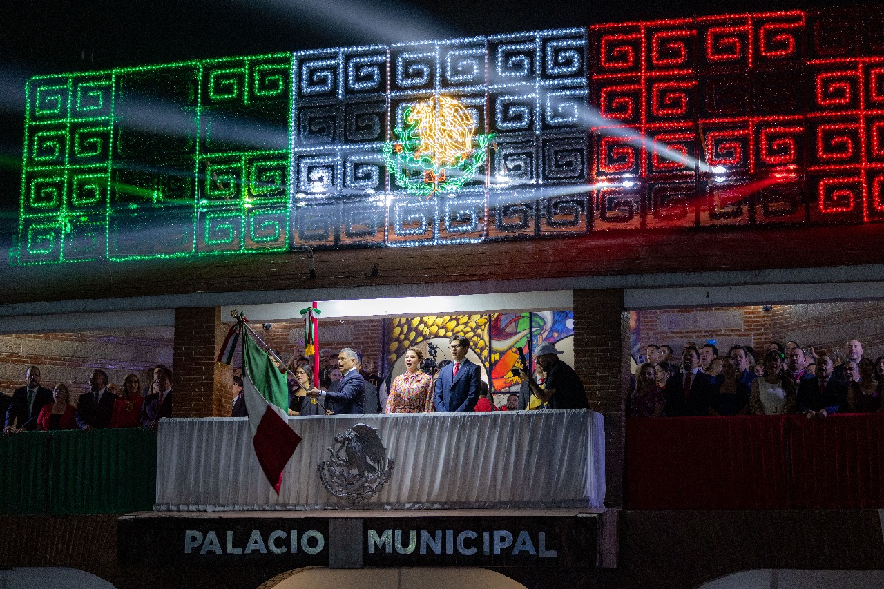 COACALCO CELEBRA CON ORGULLO EL 215° ANIVERSARIO DE LA INDEPENDENCIA DE MÉXICO